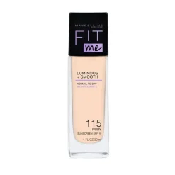 Maybelline Fit Me Luminous + Smooth Foundation – 115 Ivory