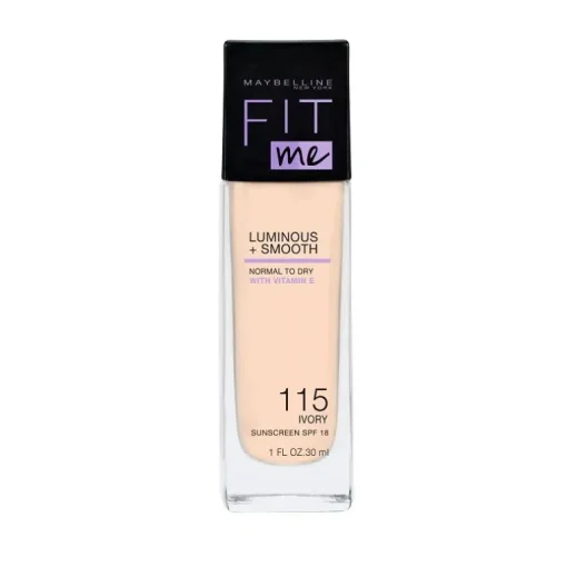 Maybelline Fit Me Luminous + Smooth Foundation – 115 Ivory