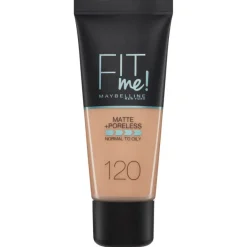 Maybelline Fit Me Matte + Poreless Foundation- 120 Classic Ivory