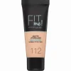 Maybelline Fit Me Matte + Poreless Foundation – 112 Soft Beige