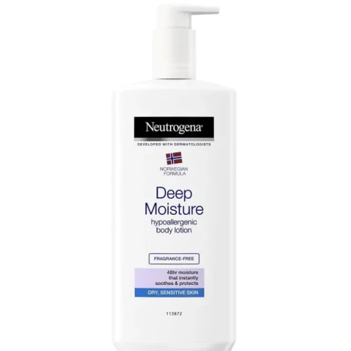 Neutrogena Deep Moisture Hypoallergenic Body Lotion 400ml