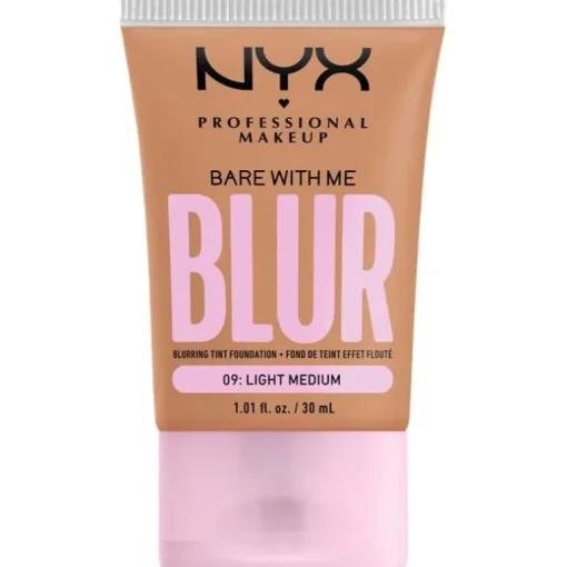 NYX PROF. MAKEUP Bare With Me Blur Tint Foundation 30ml 09 Light Medium
