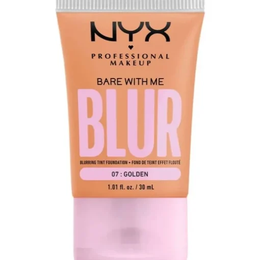 NYX PROF. MAKEUP Bare With Me Blur Tint Foundation 30ml 07 Golden