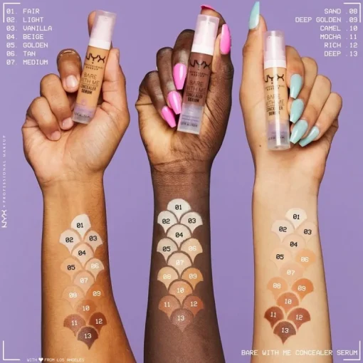 NYX PROF. MAKEUP Bare With Me Concealer Serum Golden 9,6ml