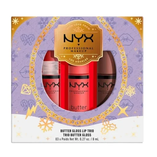 NYX PROF. MAKEUP Butter Gloss Trio