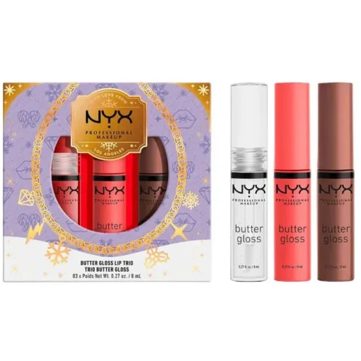 NYX PROF. MAKEUP Butter Gloss Trio
