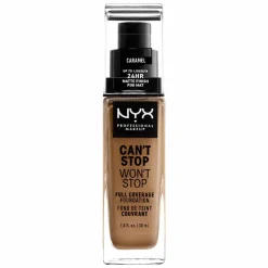 NYX PROF. MAKEUP Can’t Stop Won’t Stop Foundation – Caramel