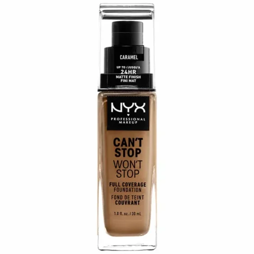 NYX PROF. MAKEUP Can’t Stop Won’t Stop Foundation – Caramel