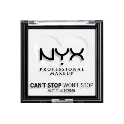 NYX PROF. MAKEUP Can’t Stop Won’t Stop Mattifying Pressed Powder – Translucent