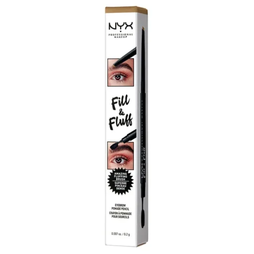 NYX PROF. MAKEUP Fill & Fluff Eyebrow Pomade Pencil – Blonde