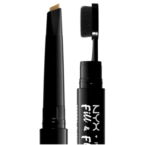 NYX PROF. MAKEUP Fill & Fluff Eyebrow Pomade Pencil – Blonde