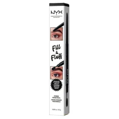 NYX PROF. MAKEUP Fill & Fluff Eyebrow Pomade Pencil – Black