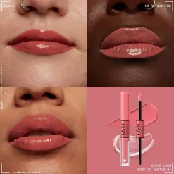NYX PROF. MAKEUP Shine Loud Pro Pigment Lip Shine – Born to Hustle