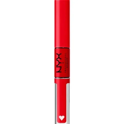 NYX PROF. MAKEUP Shine Loud Pro Pigment Lip Shine – Rebel In Red