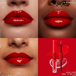 NYX PROF. MAKEUP Shine Loud Pro Pigment Lip Shine – Rebel In Red