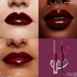 NYX PROF. MAKEUP Shine Loud Pro Pigment Lip Shine – In Charge