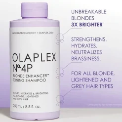 Olaplex No.4P Blonde Enhancer Toning Schampoo 250ml