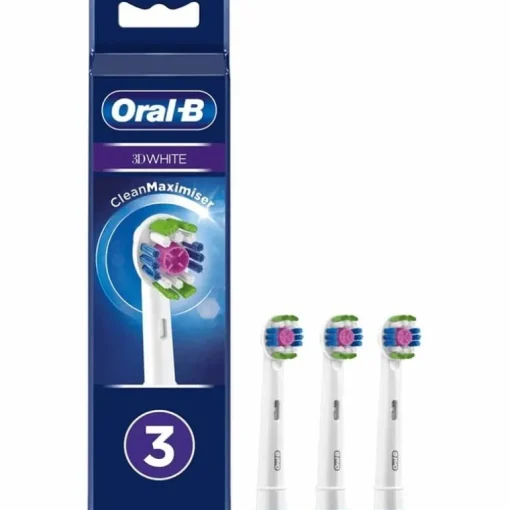 Oral-B 3D White Clean Max Toothbrush Head 3pc