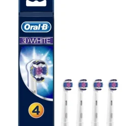 Oral-B 3D White Toothbrush Head 4pc