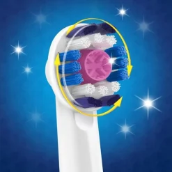 Oral-B 3D White Toothbrush Head 4pc