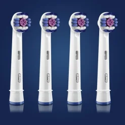 Oral-B 3D White Toothbrush Head 4pc