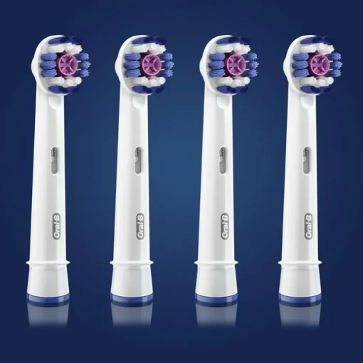 Oral-B 3D White Toothbrush Head 4pc