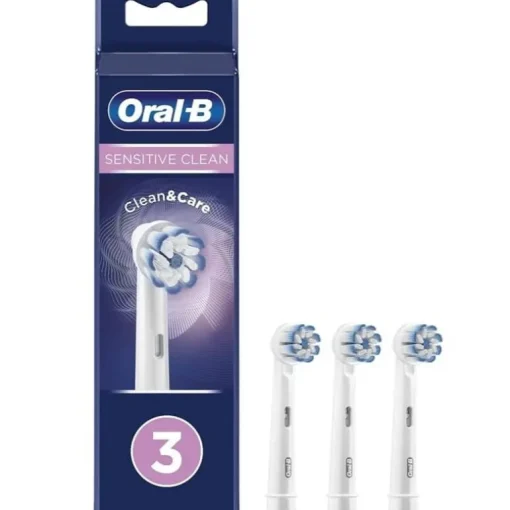 Oral-B Sensitive Clean Toothbrush Head 3pc