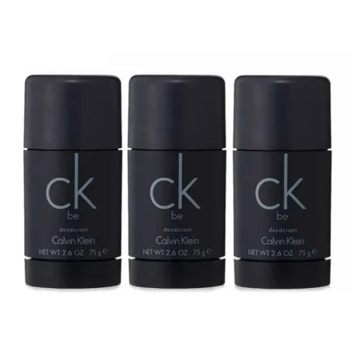 3-pack Calvin Klein CK Be Deostick 75ml
