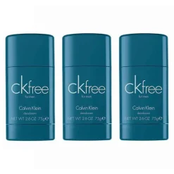 3-pack Calvin Klein CK Free Deostick 75ml