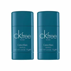 2-pack Calvin Klein CK Free Deostick 75ml