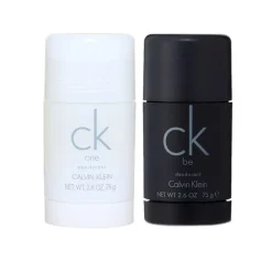 2-pack Calvin Klein CK One + CK Be Deostick 75ml