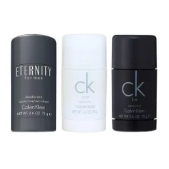 3-pack Calvin Klein Deostick (Eternity + CK One + CK Be 75ml)