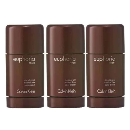 3-pack Calvin Klein Euphoria For Men Deostick 75ml