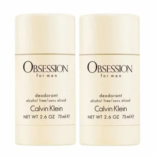2-pack Calvin Klein Obsession For Men Deostick 75ml