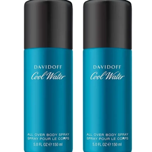 2-pack Davidoff Cool Water Body Spray 150ml