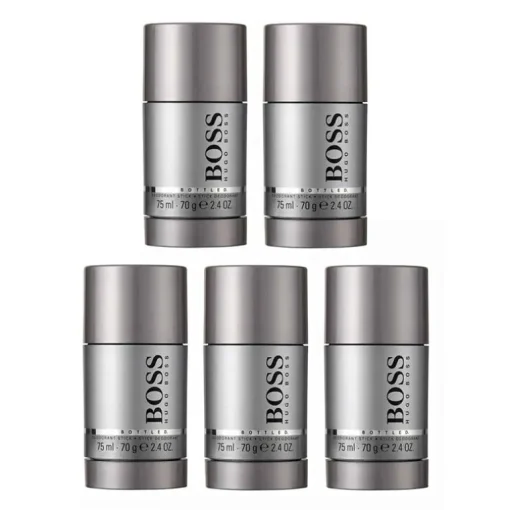 5-pack Hugo Boss Bottled Deostick 75ml
