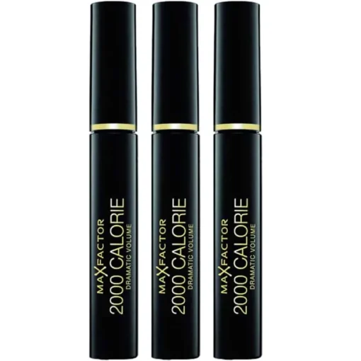 3-pack Max Factor 2000 Calorie Mascara Black 9ml