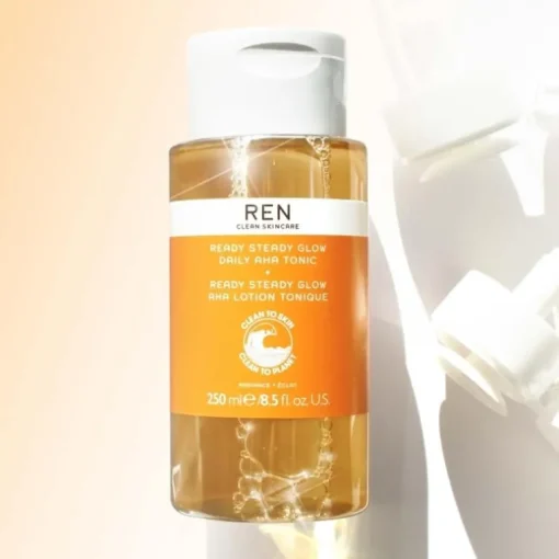 REN Radiance Skincare Ready Steady Glow Daily Aha Tonic 250ml