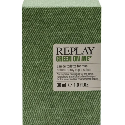 Replay Green On Me Man Edt 30ml