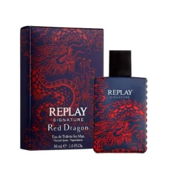 Replay Signature Red Dragon For Man Edt 30ml
