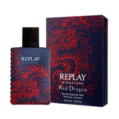 Replay Signature Red Dragon For Man Edt 100ml