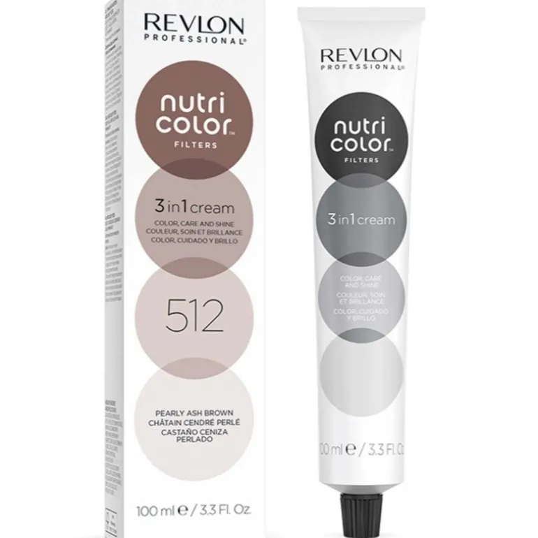 Revlon Nutri Color 512 Pearly Ash Brown 100ml