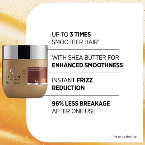 System Professional LuxeOil Keratin Protect Intense Mask 200ml
