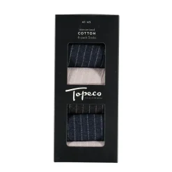 Topeco Mercerized Cotton Socks 6-pack