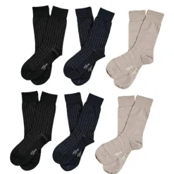 Topeco Mercerized Cotton Socks 6-pack