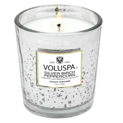 Voluspa Boxed Candle Silver Birch Peppercorn 255g