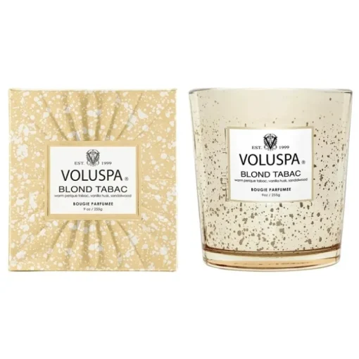 Voluspa Classic Boxed Candle Blond Tabac 255g