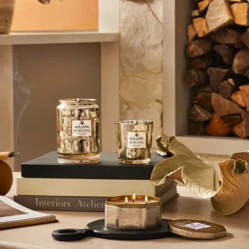 Voluspa Classic Boxed Candle Blond Tabac 255g