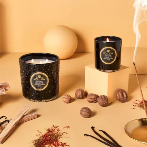 Voluspa Classic Candle Ambre Lumiere 269g