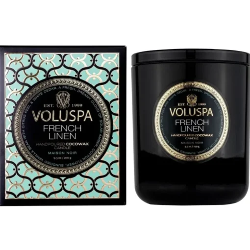 Voluspa Classic Candle French Linen 269g